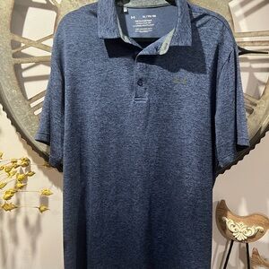 Under Armour Men's Blue Polo Shirt